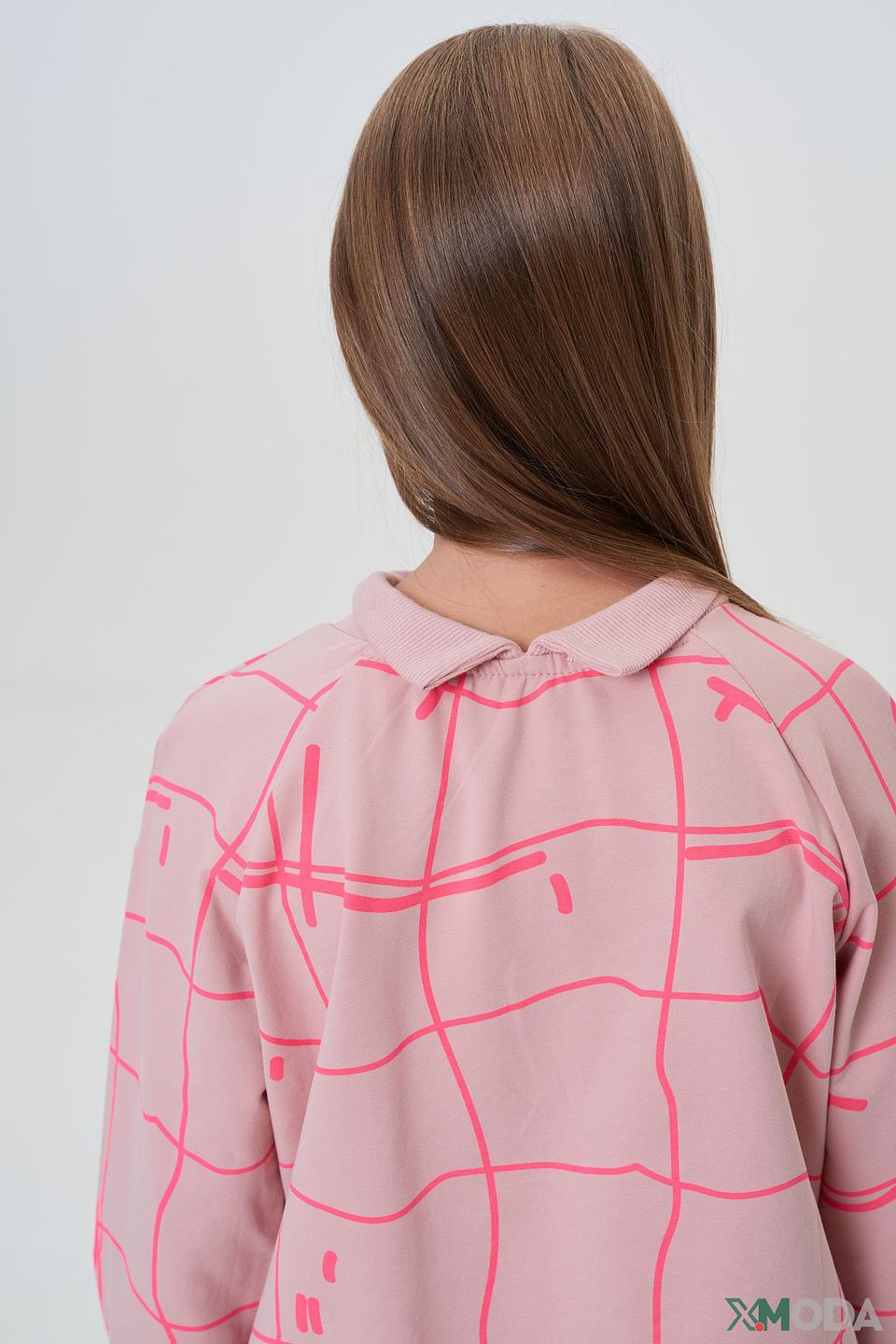 Джемпер Choupette с принтом розовый