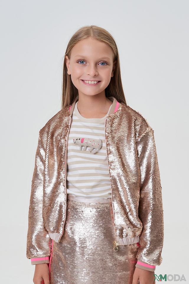 Куртка-бомбер Choupette с пайетками