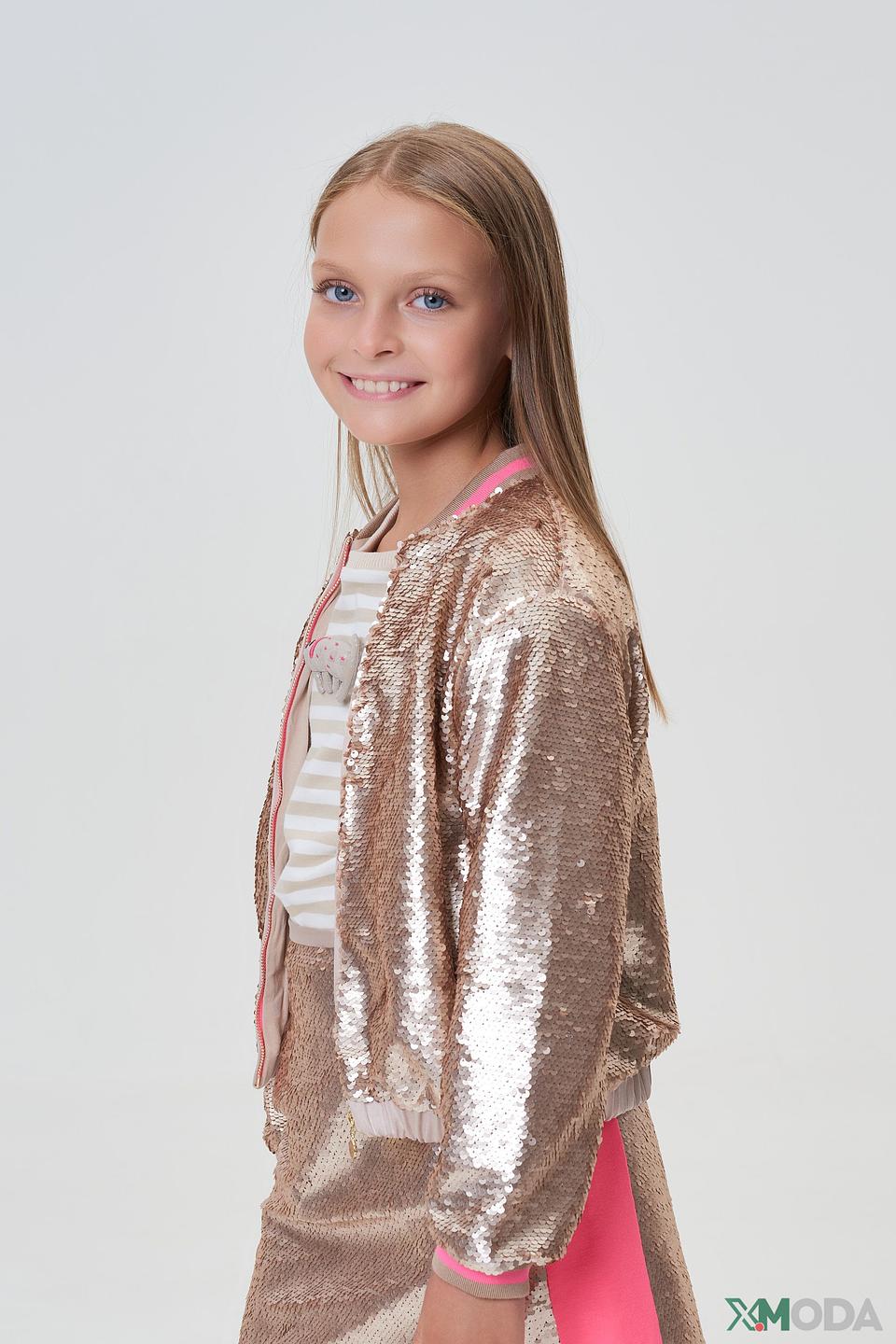 Куртка-бомбер Choupette с пайетками