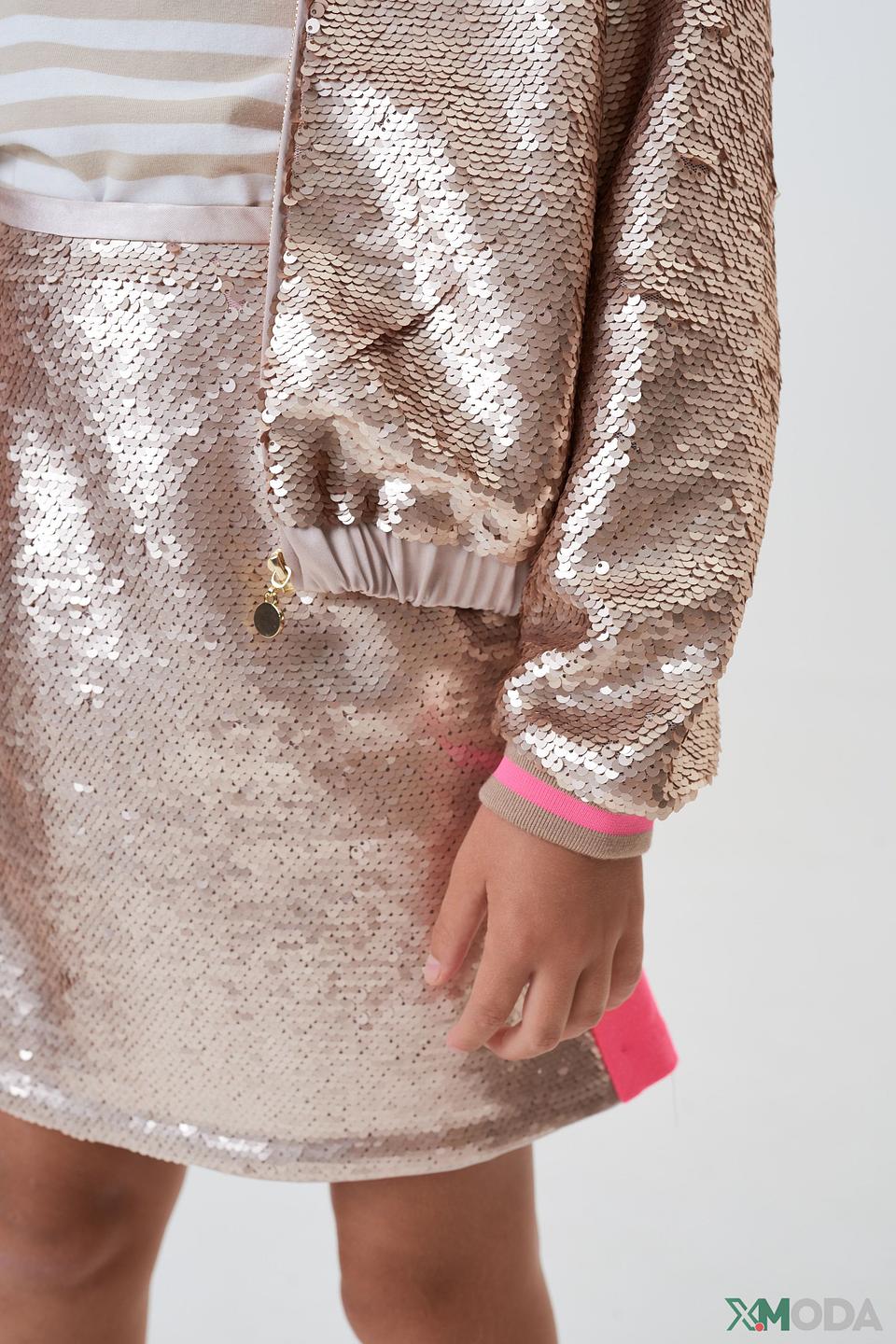 Куртка-бомбер Choupette с пайетками