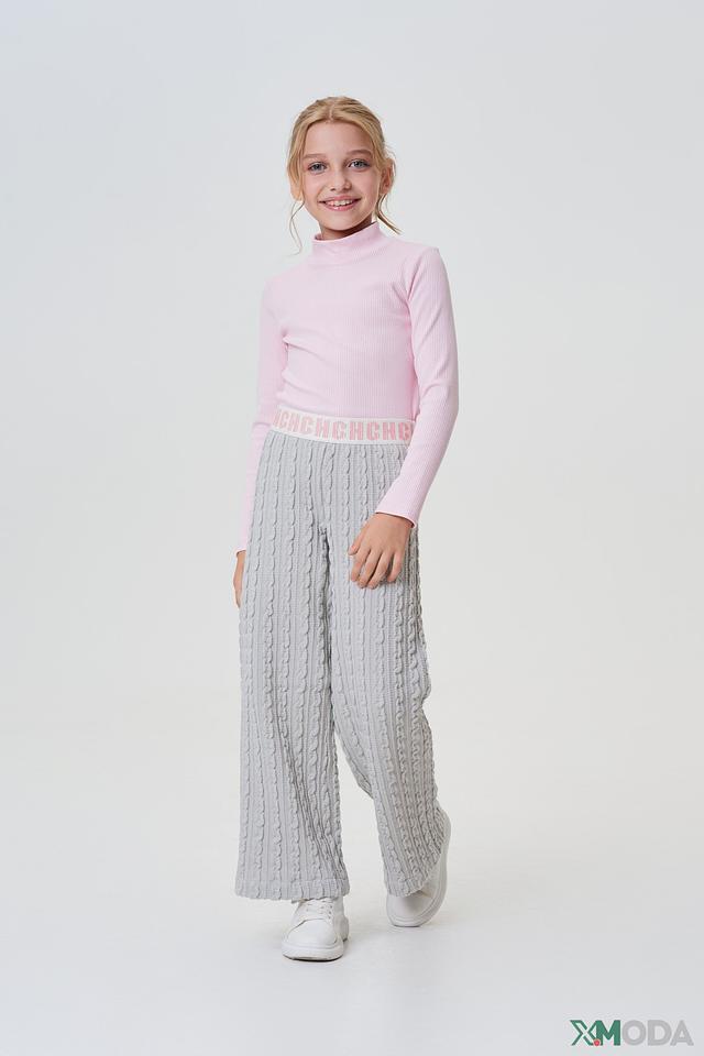 Брюки Choupette серые с косами