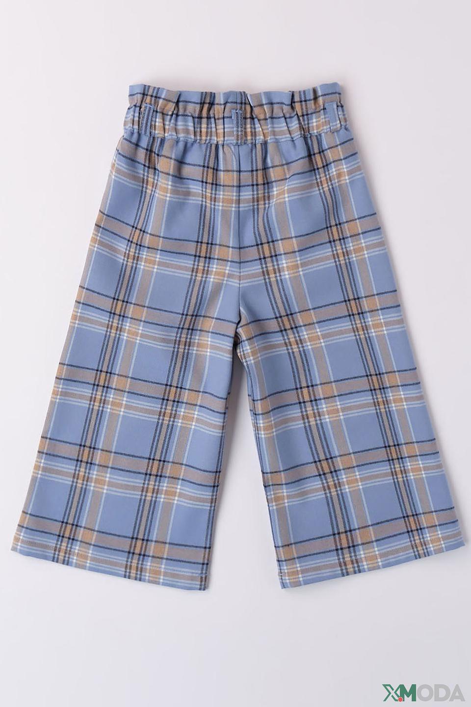 Брюки Sarabanda клетка голубой