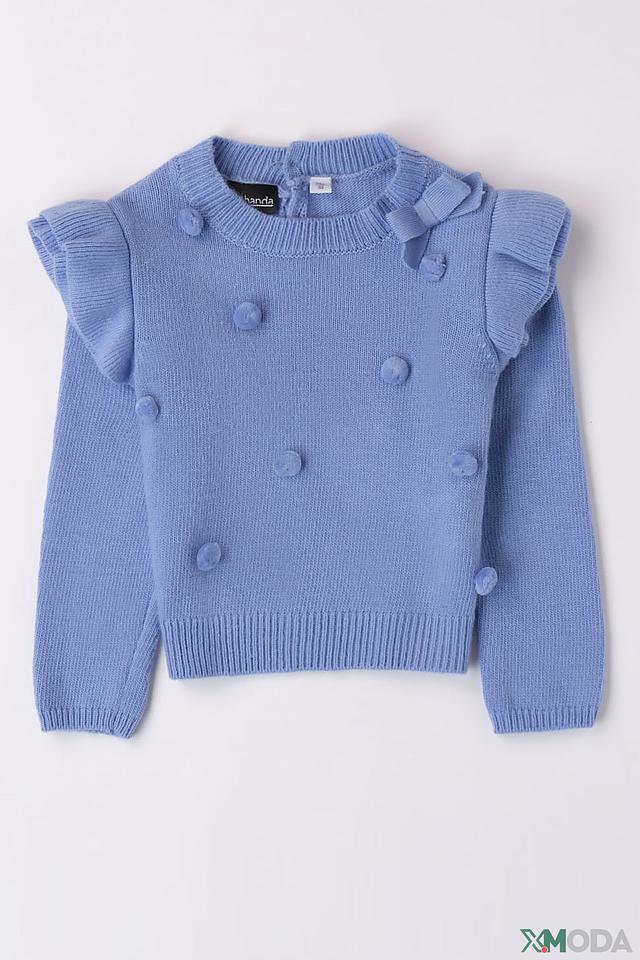 Джемпер Sarabanda голубой с воланами