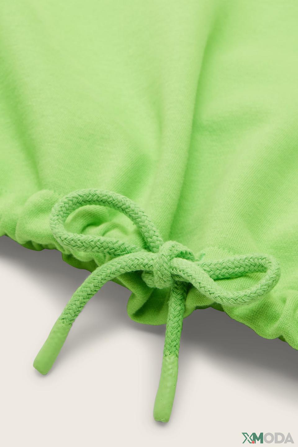 Джемпер Tom Tailor лайм с принтом