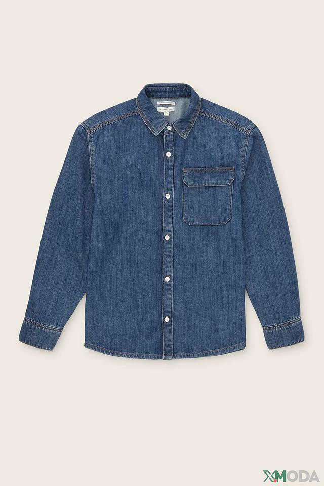 Рубашка Tom Tailor джинсовая