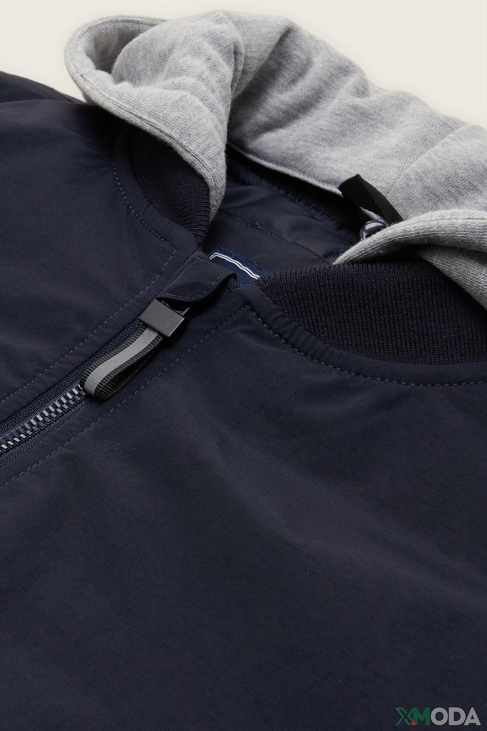 Куртка Tom Tailor детская синяя с капюшоном