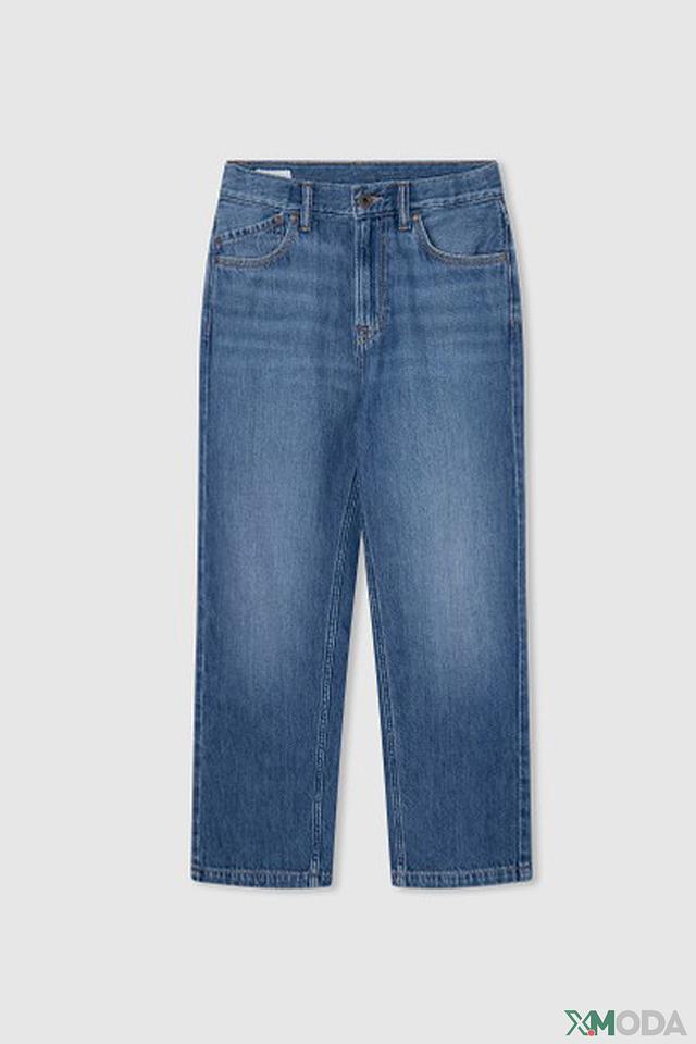Брюки Pepe Jeans London джинсовые синие