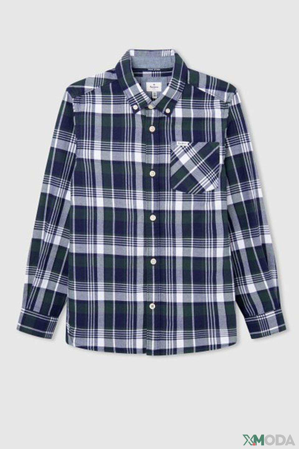 Рубашка Pepe Jeans London в клетку