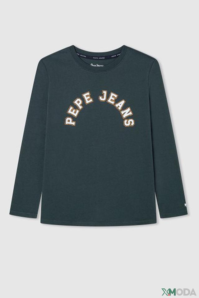 Футболка Pepe Jeans London зелёная