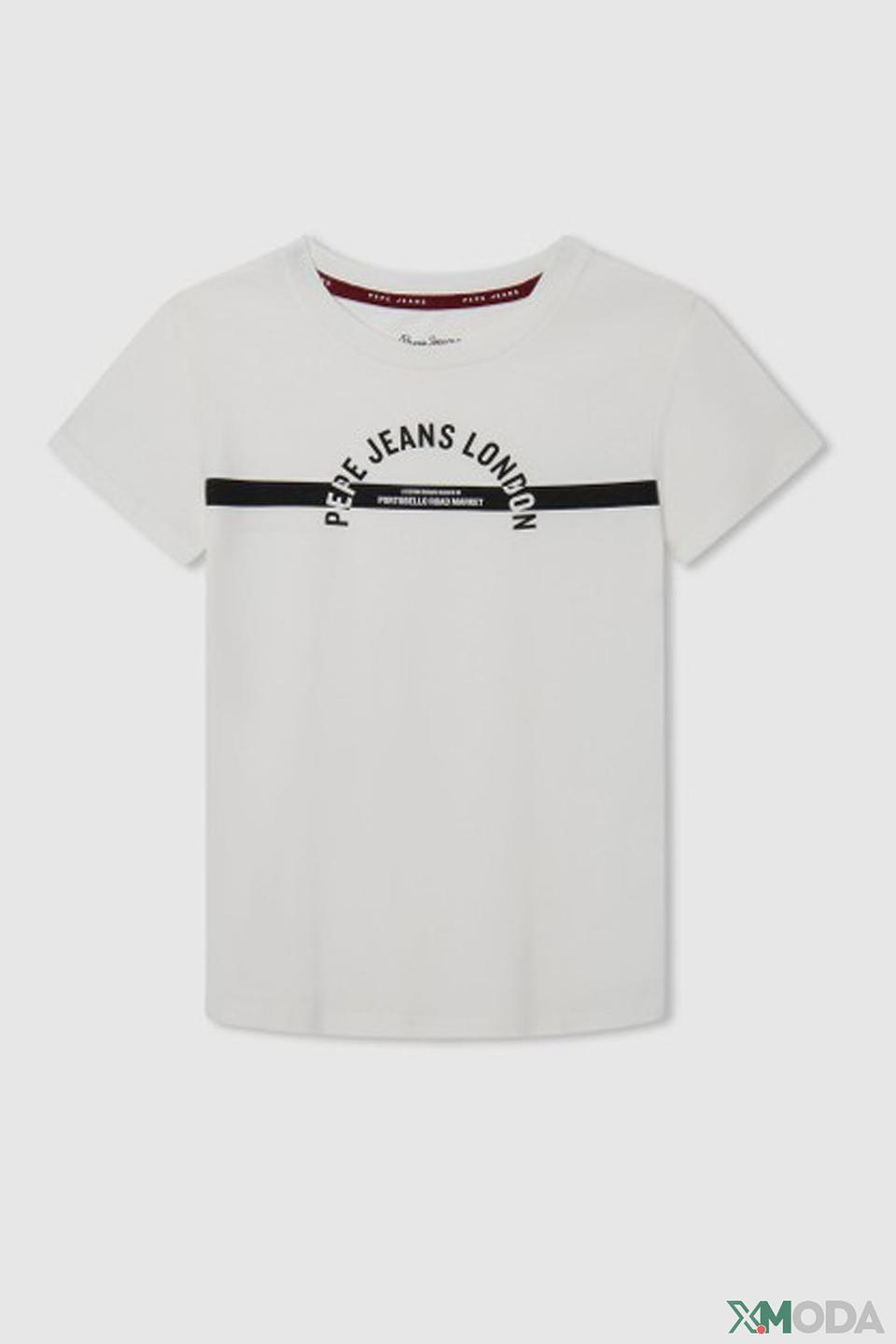 Футболка Pepe Jeans London белая