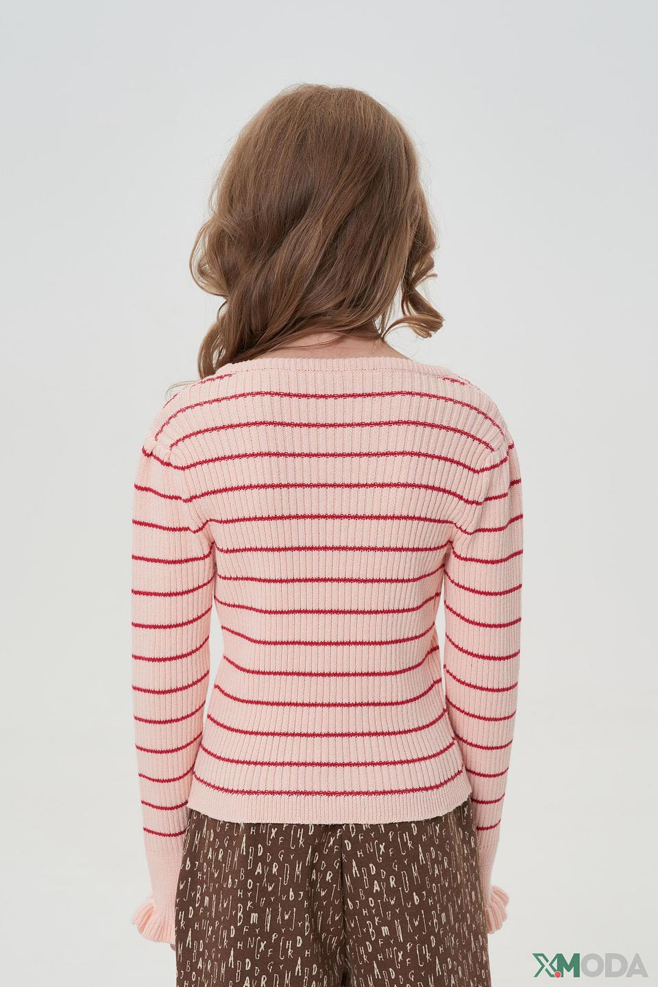 Джемпер Choupette полоска розовый