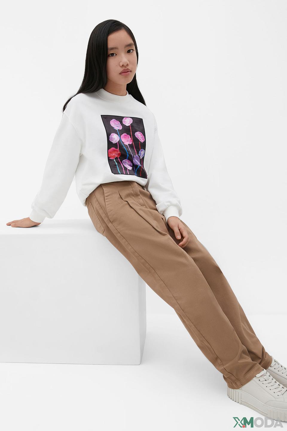 Джемпер s.Oliver с цветочным принтом