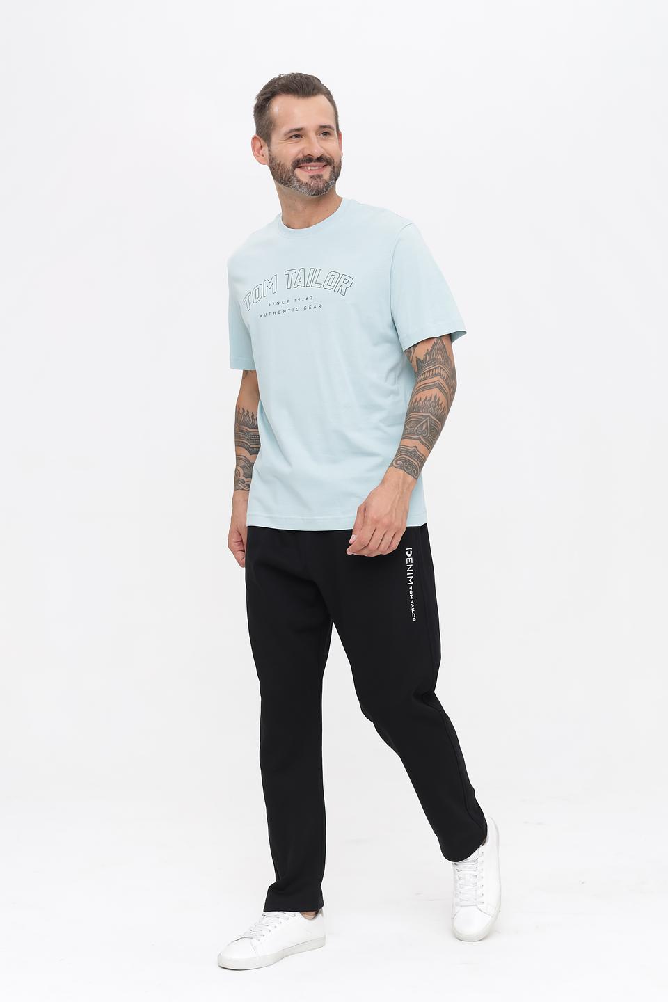 Спортивные брюки Tom Tailor denim чёрные