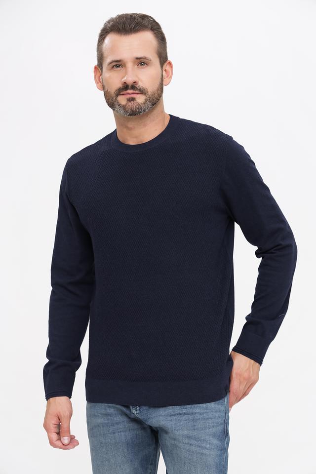 Джемпер Tom Tailor мужской тёмно-синий