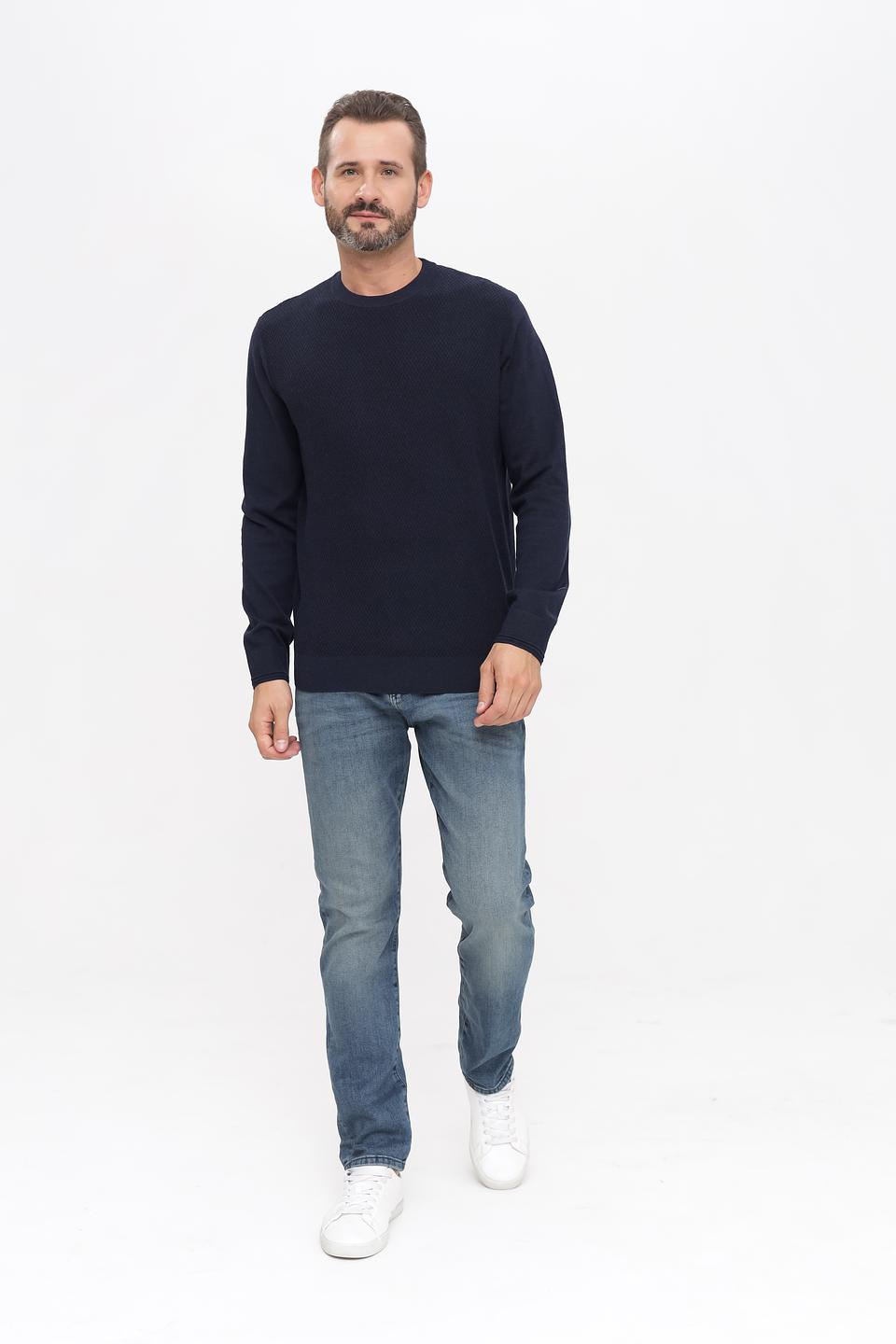 Джемпер Tom Tailor мужской тёмно-синий