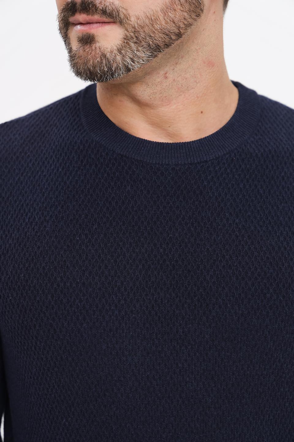 Джемпер Tom Tailor мужской тёмно-синий