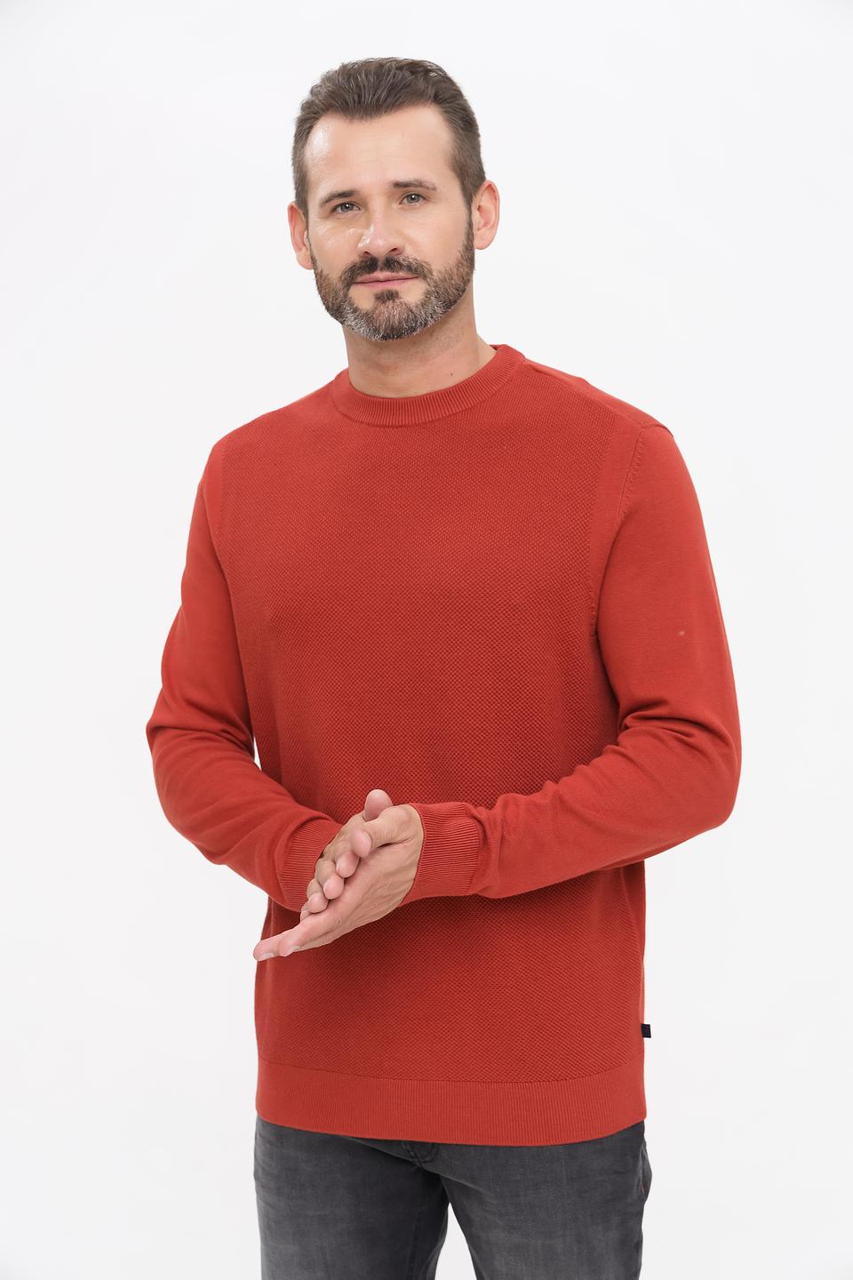 Джемпер Tom Tailor терракотовый