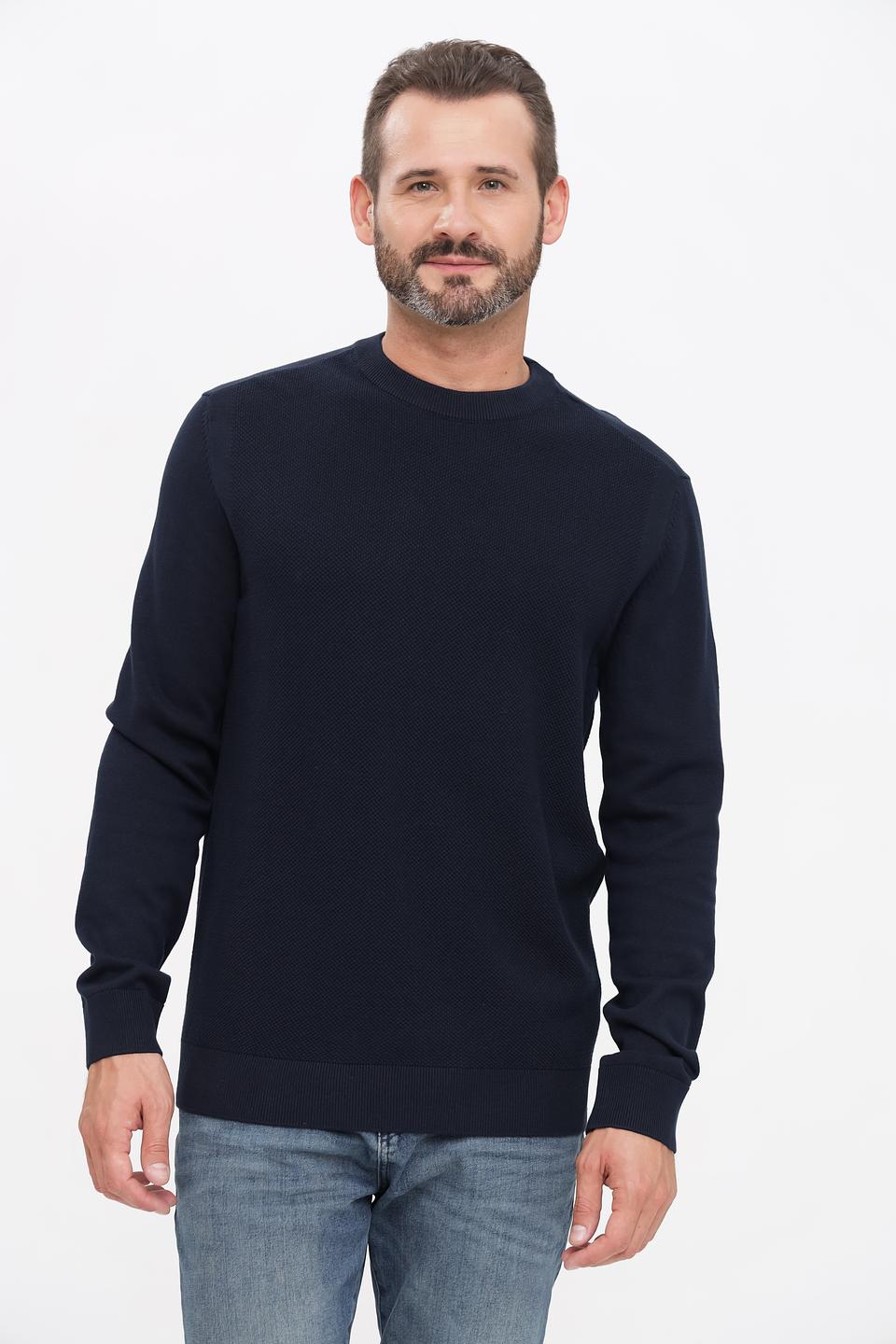 Джемпер Tom Tailor мужской тёмно-синий