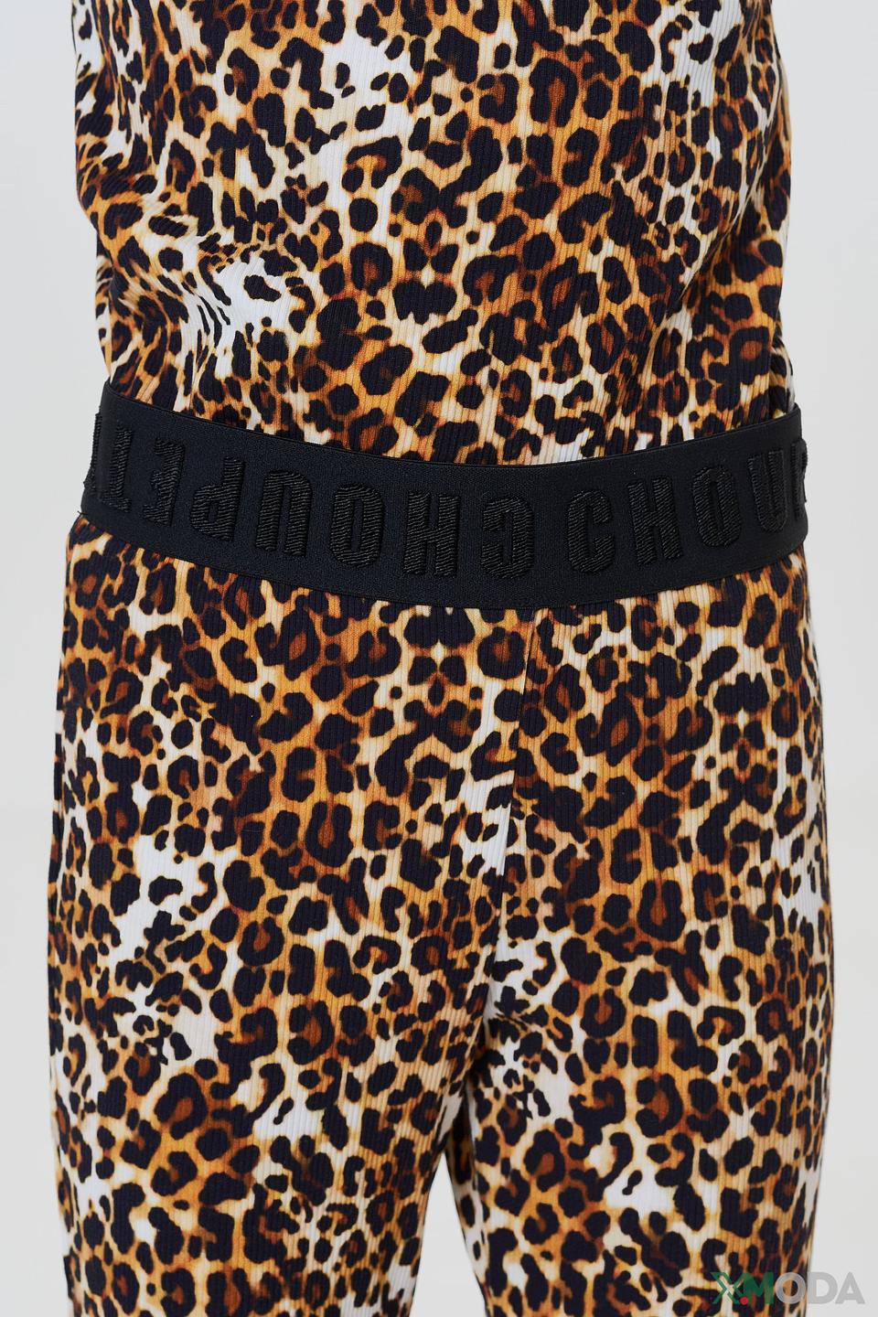 Комплект Choupette леопардовый