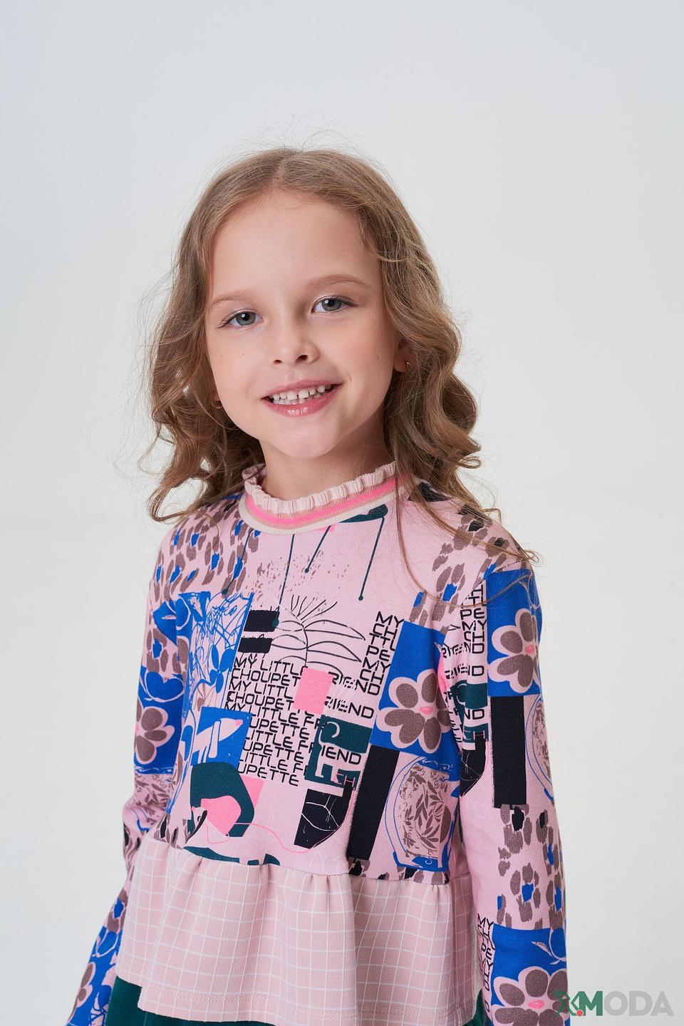 Джемпер Choupette с принтом розовый