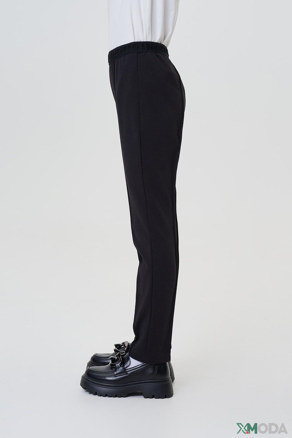 Брюки Choupette чёрные с манжетами