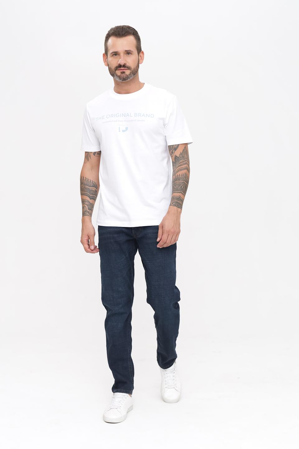 Джинсы Hattric синие прямые