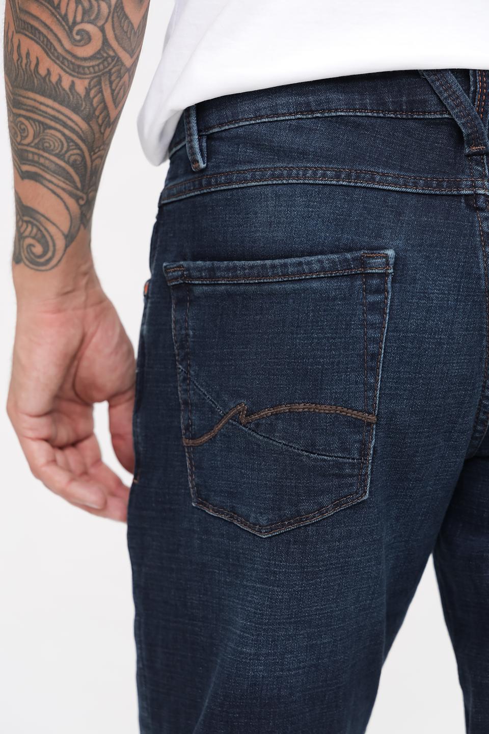 Джинсы Hattric синие прямые