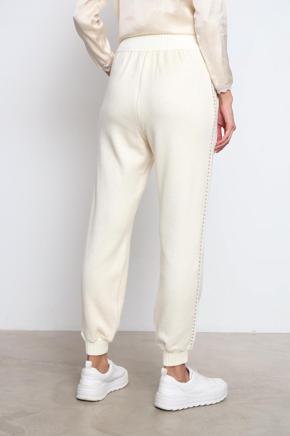 Брюки Tricot Chic с декоративной отделкой