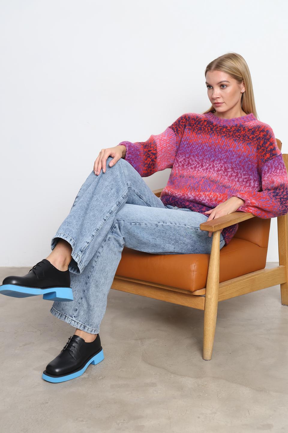 Пуловер Rich and Royal разноцветный