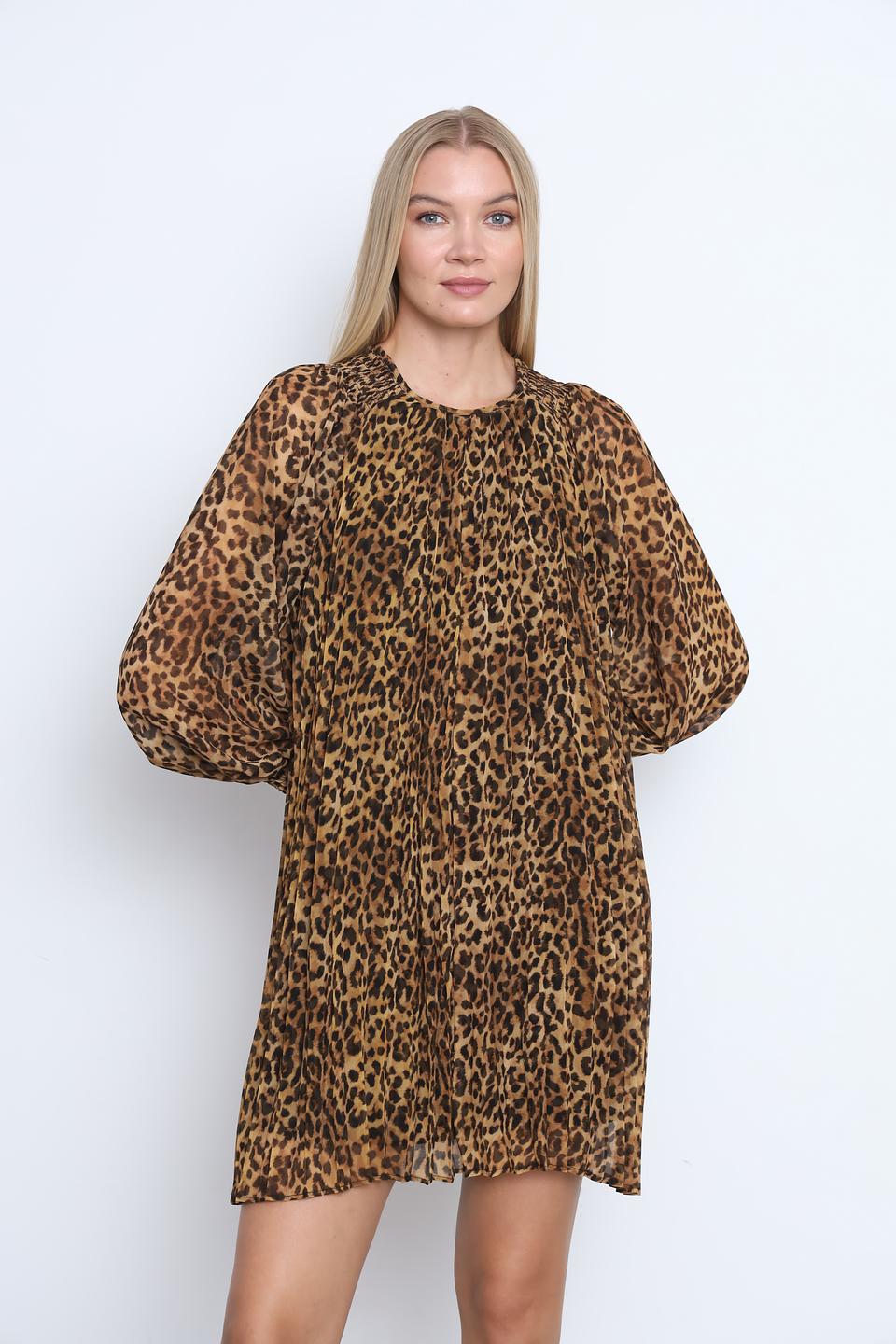 Платье Rich and Royal леопард