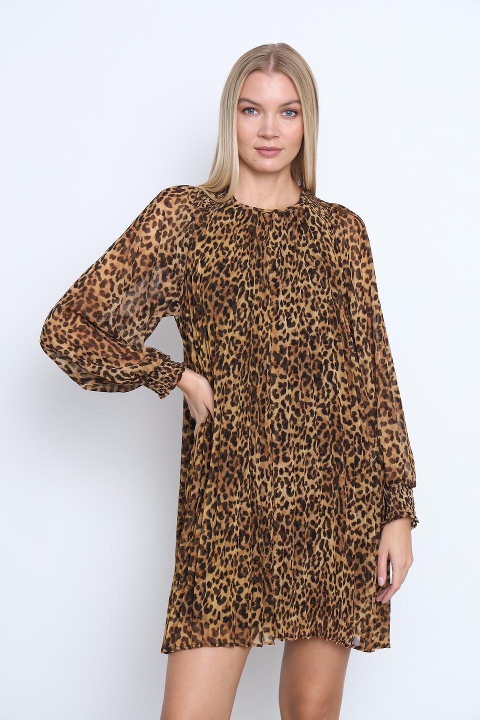 Платье Rich and Royal леопард