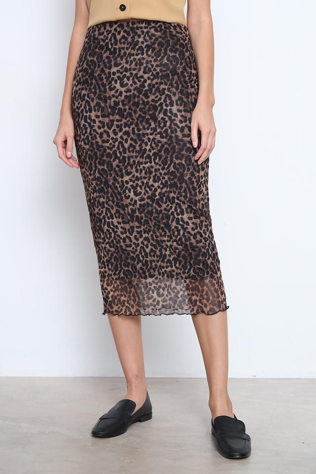 Юбка Rich and Royal леопард