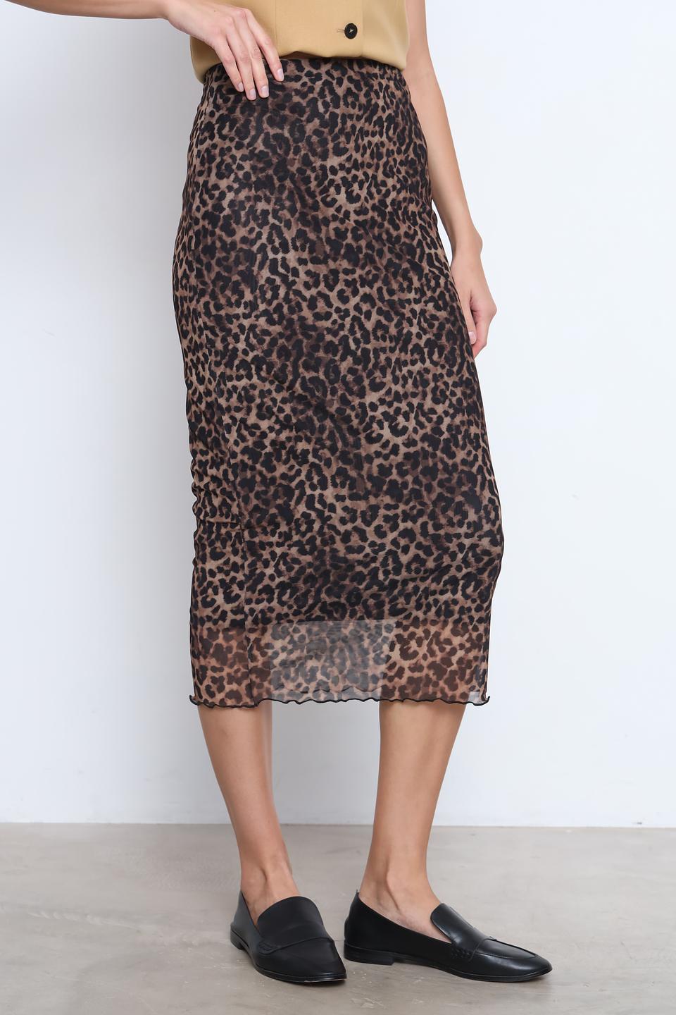 Юбка Rich and Royal леопард