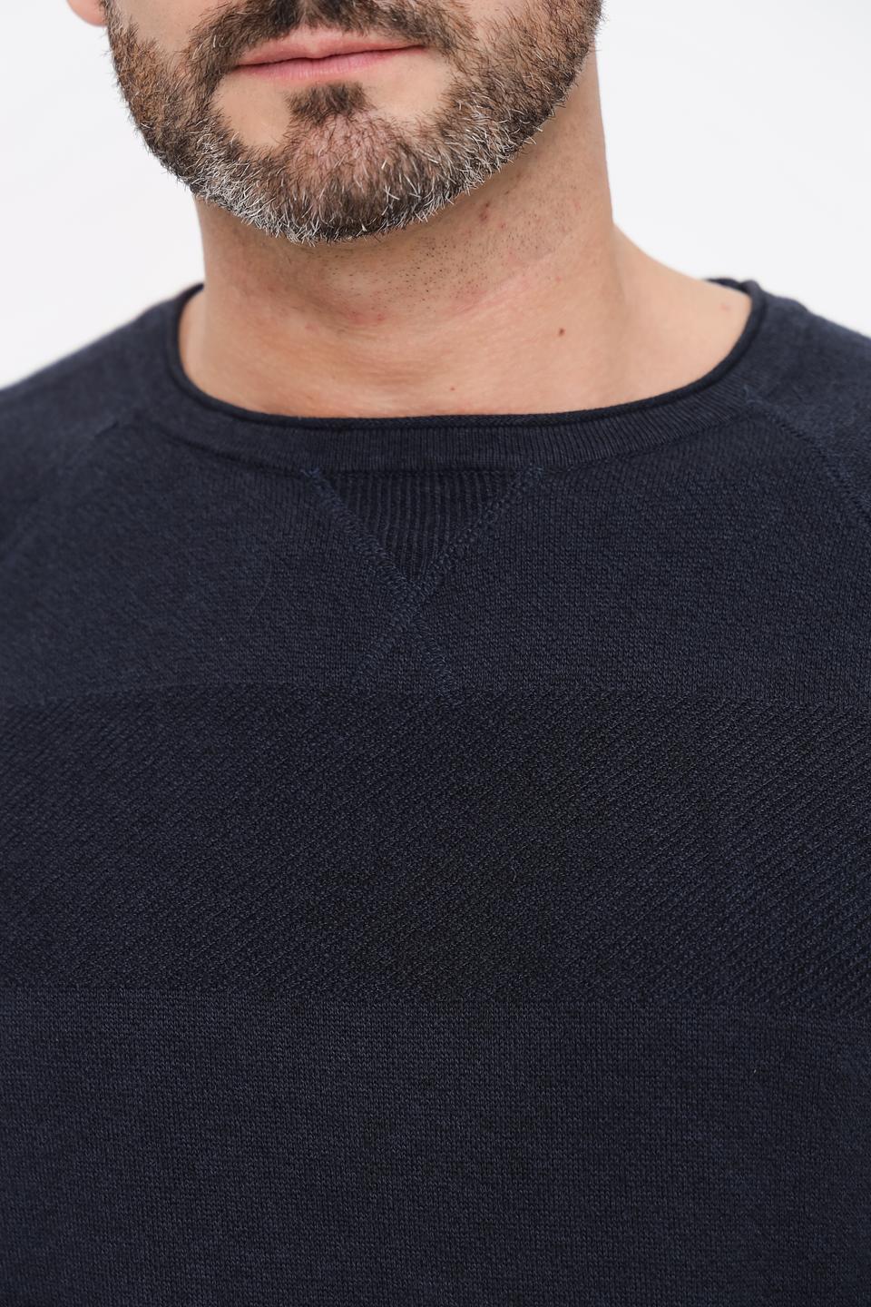 Джемпер Time Zone мужской тёмно-синий