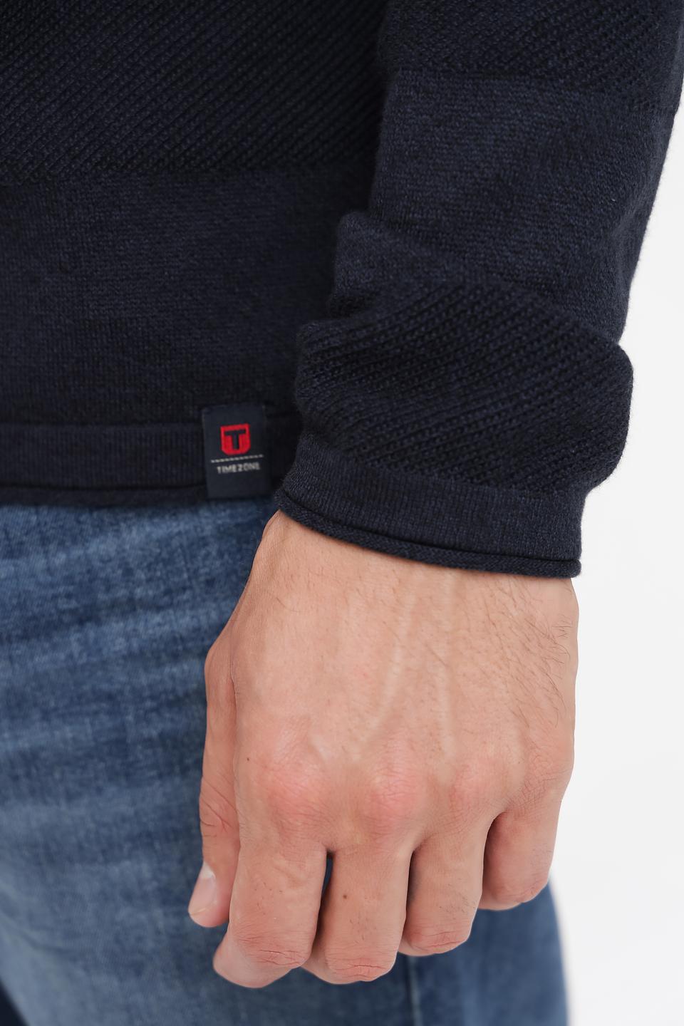 Джемпер Time Zone мужской тёмно-синий