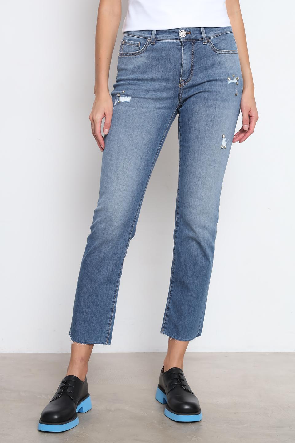 Джинсы Marc Cain с потертостями