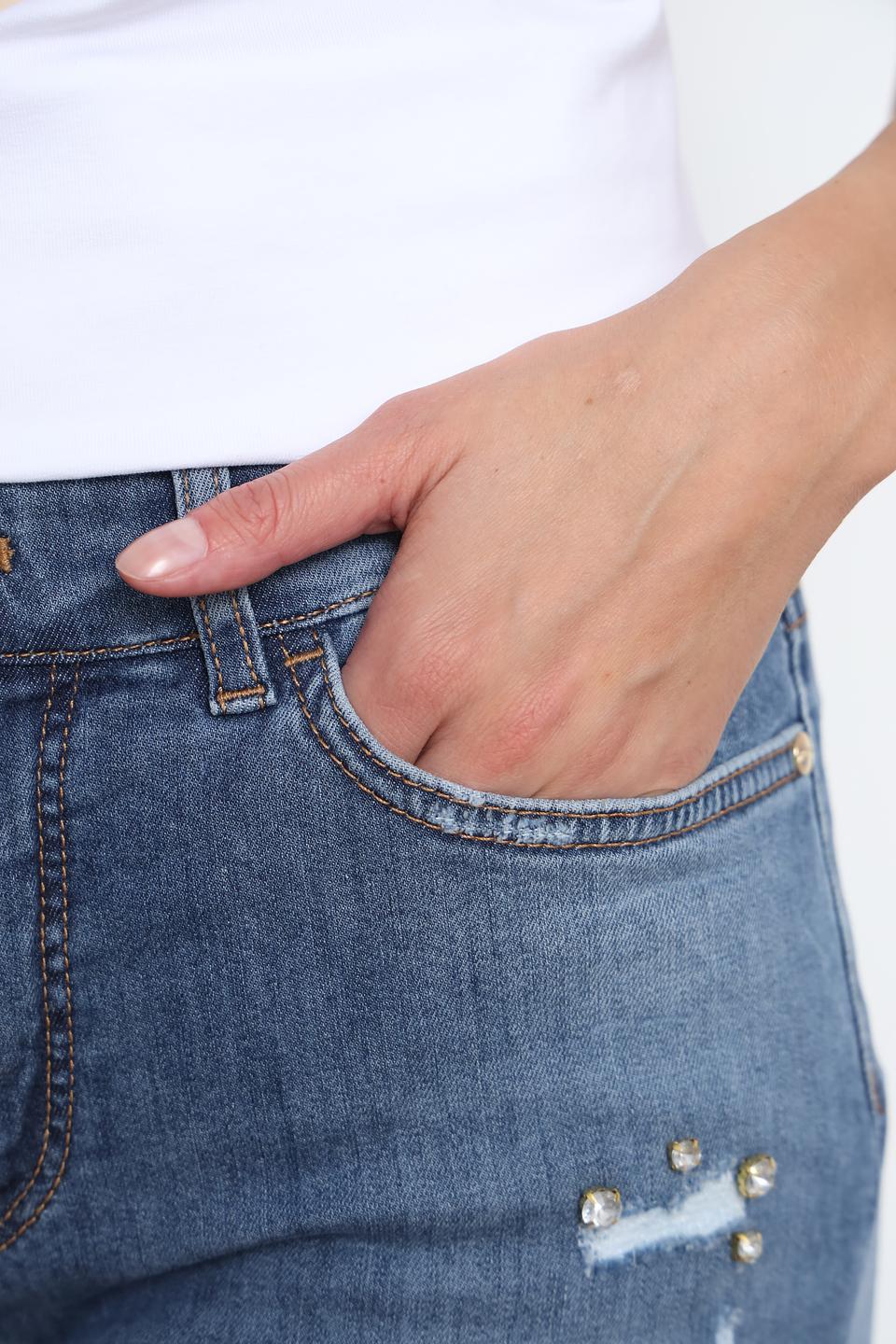 Джинсы Marc Cain с потертостями