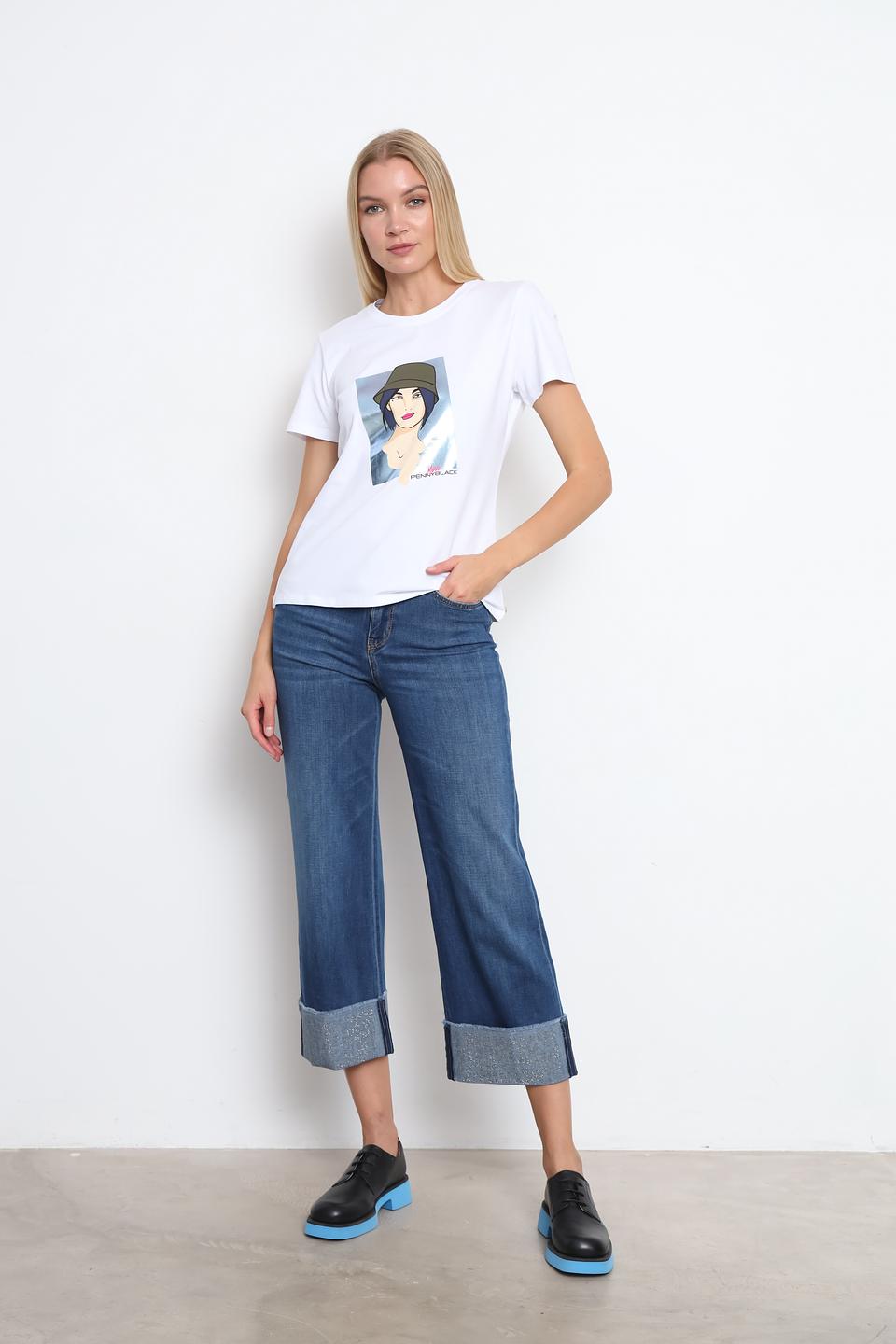 Джинсы Marc Cain укороченные