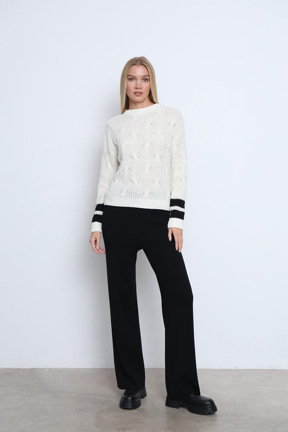 Пуловер Marc Cain с полосками