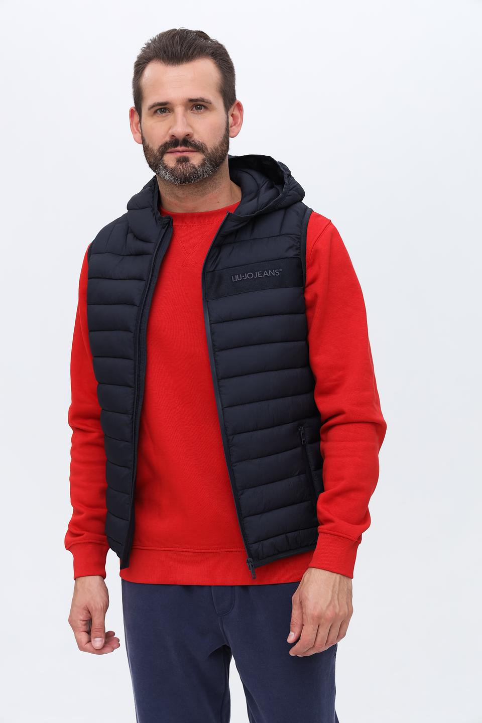 Жилет Liu-Jo муж. стеганый синий