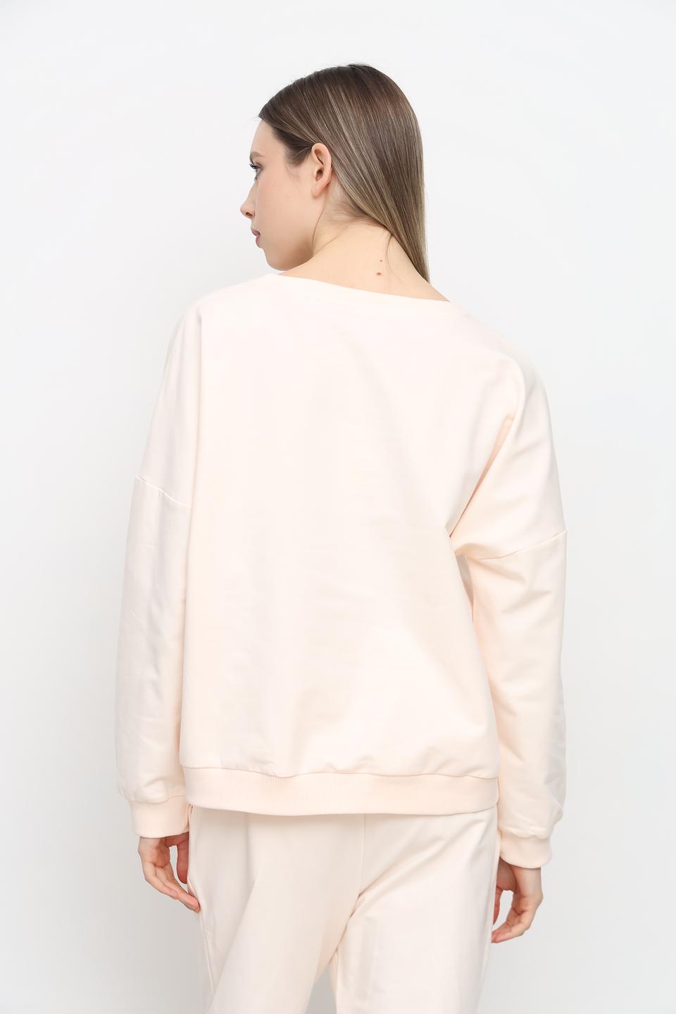 Лонгслив UNQ женский бежевый