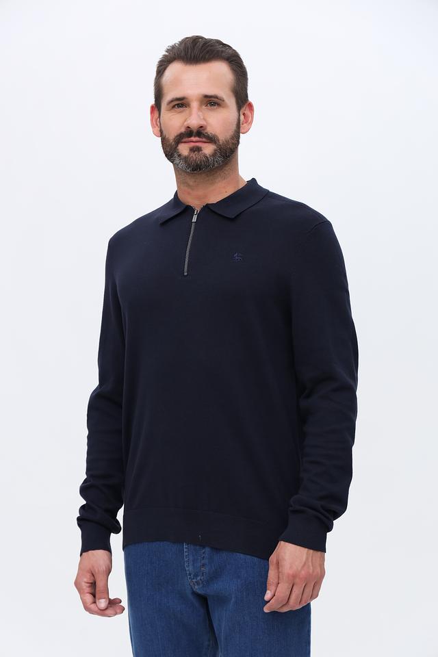 Джемпер Lerros с молнией темно-синий