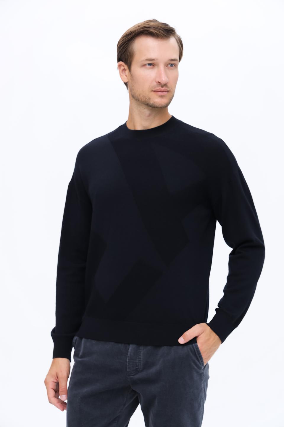 Джемпер Emporio Armani муж. чёрный