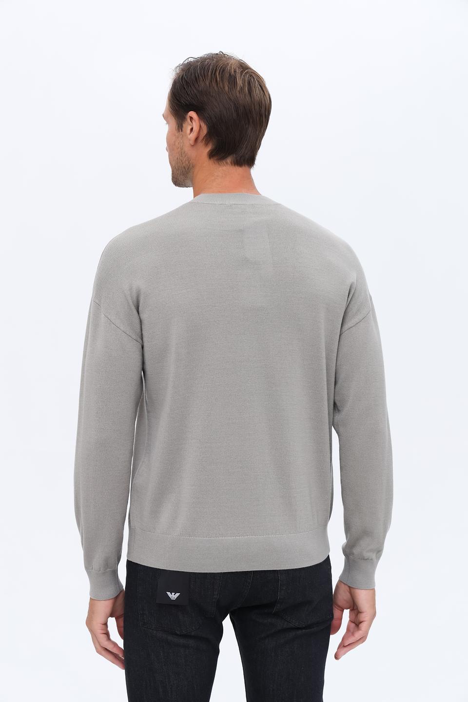 Джемпер Emporio Armani серый