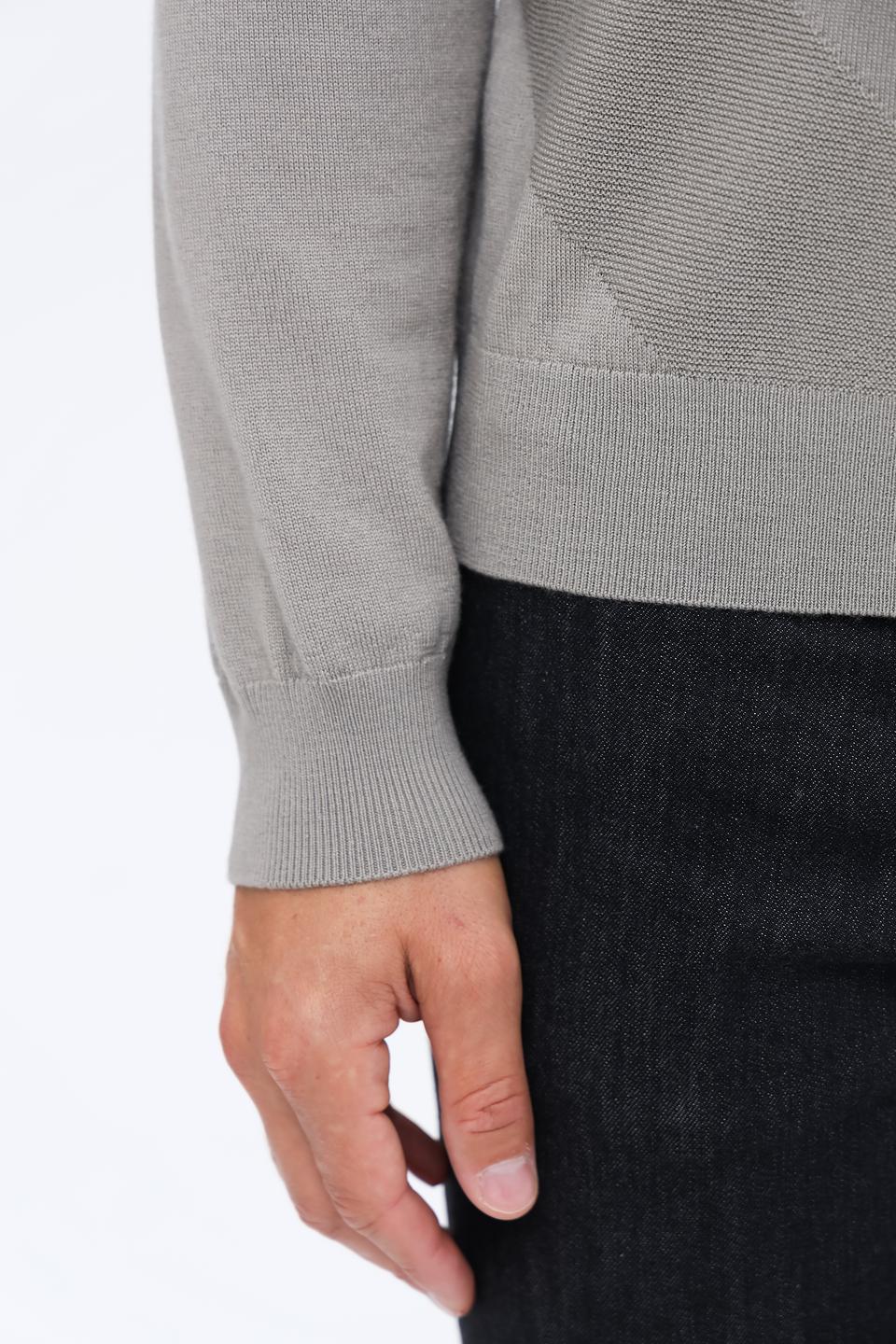 Джемпер Emporio Armani серый