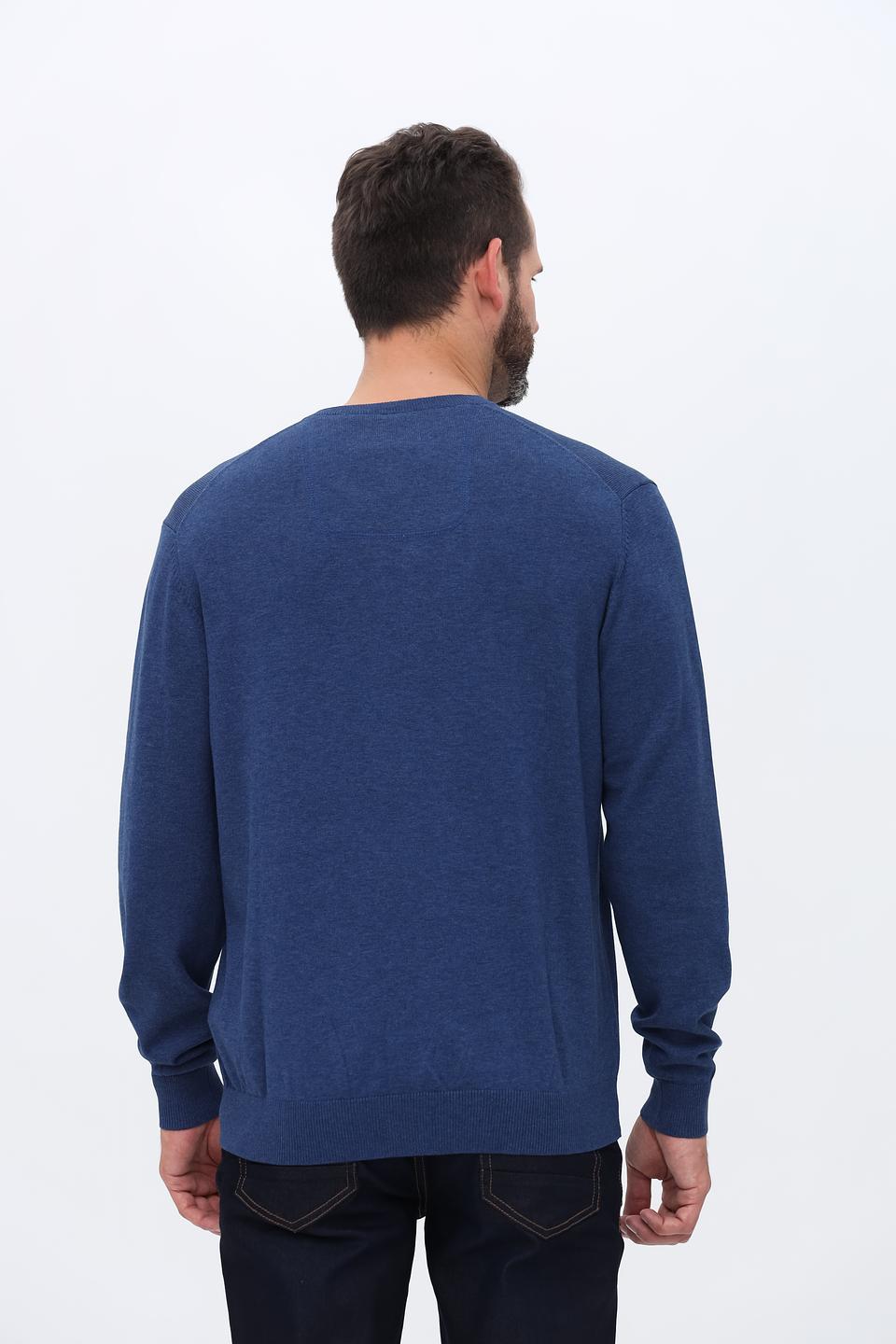 Джемпер Casa Moda V-образный синий