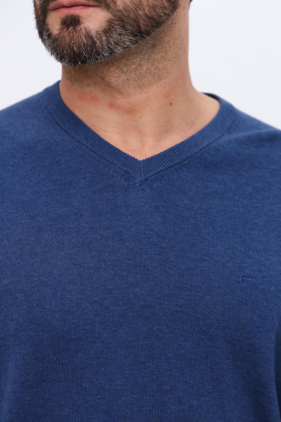 Джемпер Casa Moda V-образный синий