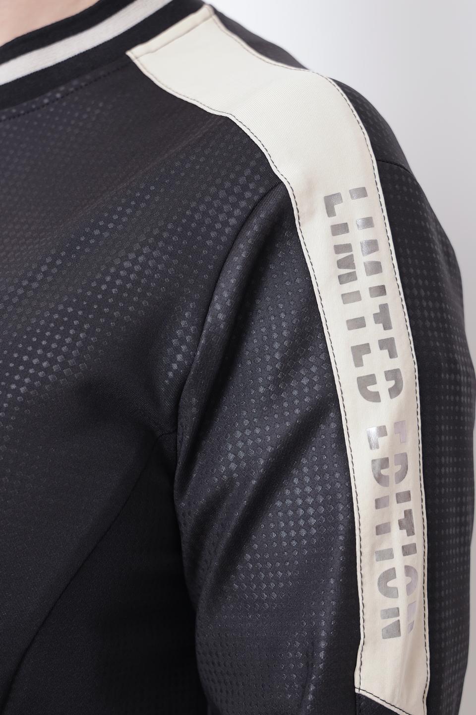 Жакет Tuzzi чёрный с бежевой отделкой