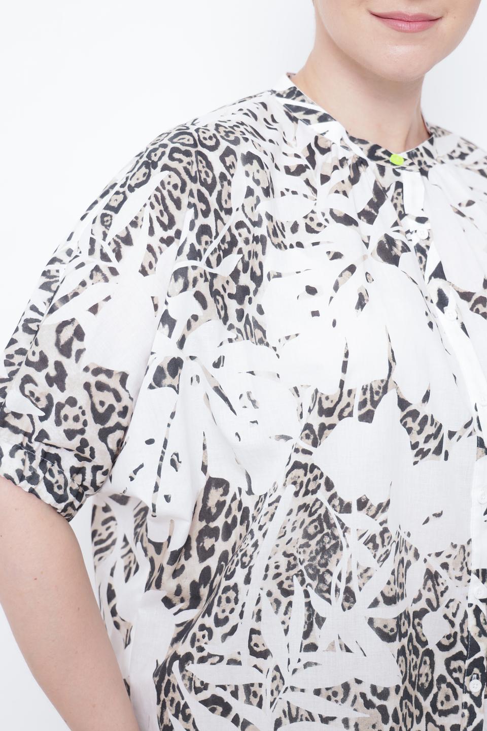 Блуза Tuzzi с леопардовым принтом