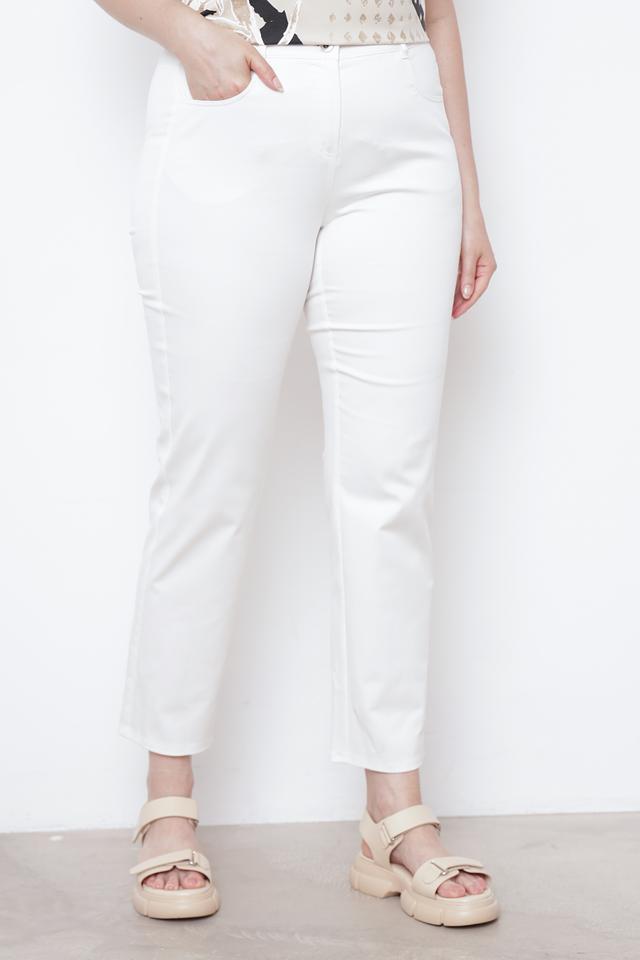 Брюки Frank Walder прямые белые